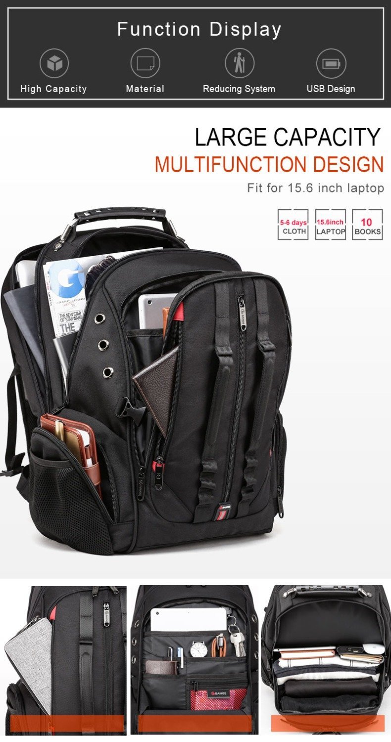'The Atlantis' - The Ultimate Travel Backpack - More than a backpack
