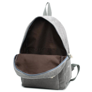 'The Corduroy' - Striped Corduroy Backpack - More than a backpack